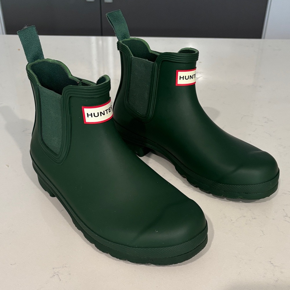 ‼️SALE‼️BRAND NEW Hunter Dark Green Waterproof Boots
